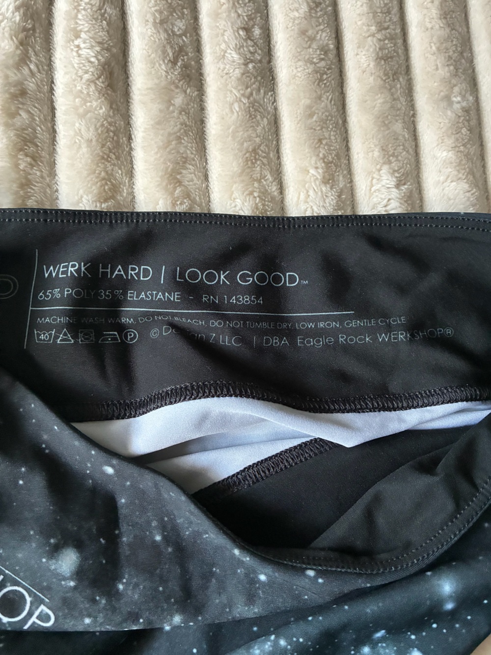 🌙 Eagle Rock Werkshop Moon Triathlon Compression Leggings | Women's Large - Picture 5 of 6